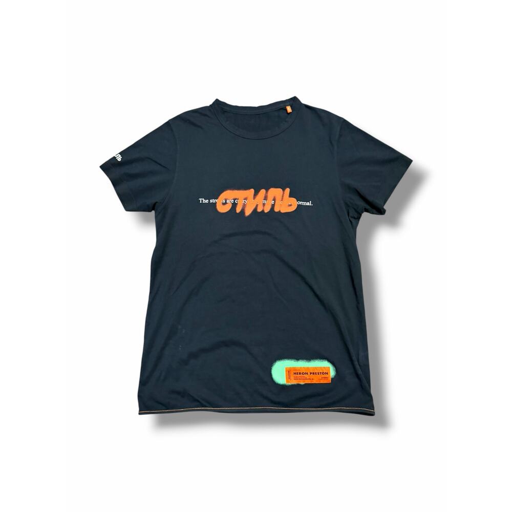 Heron Preston “Spray Style” T-Shirt | Size SMALL